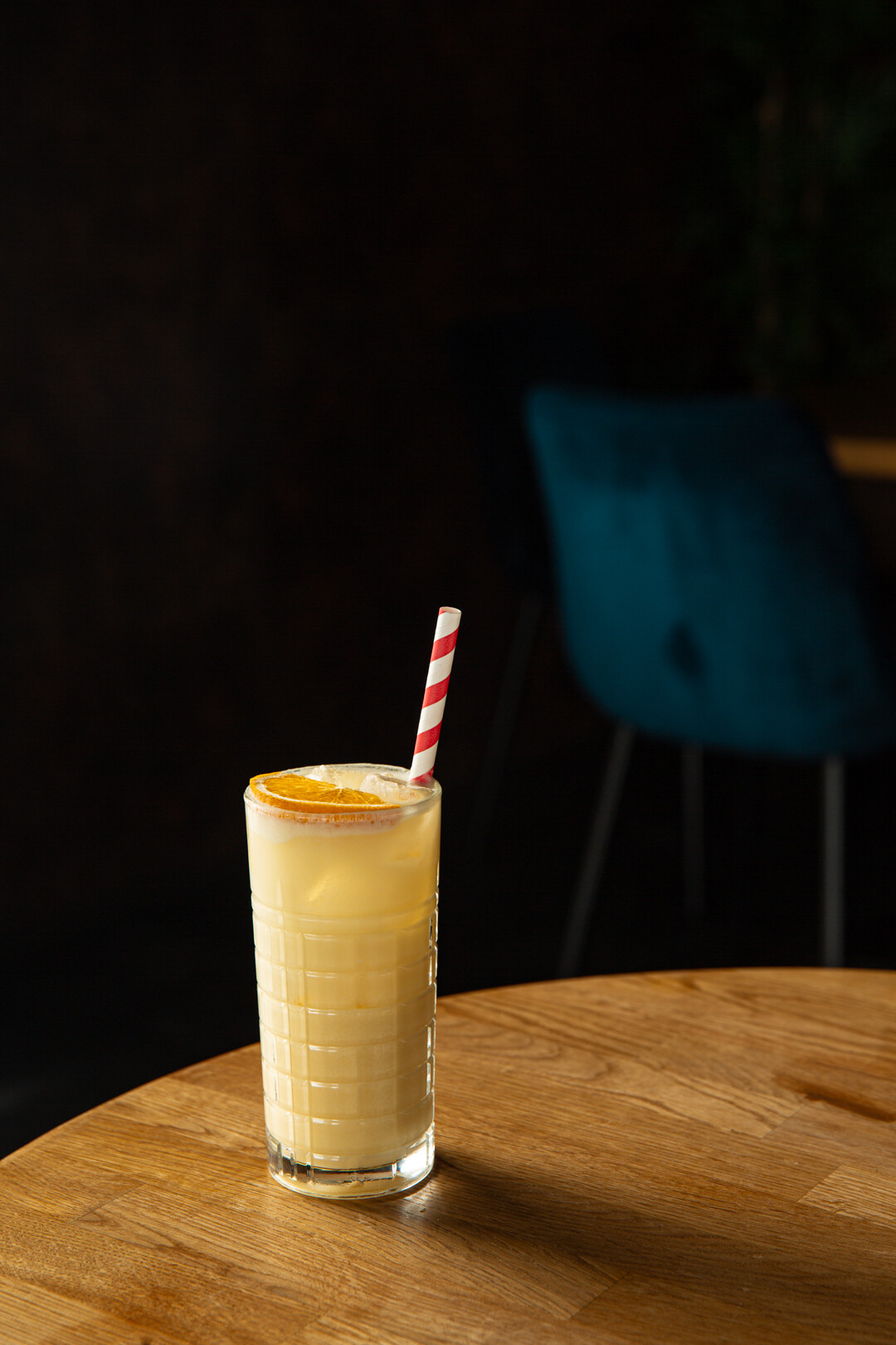 Pineapple smoothie with coconut milk